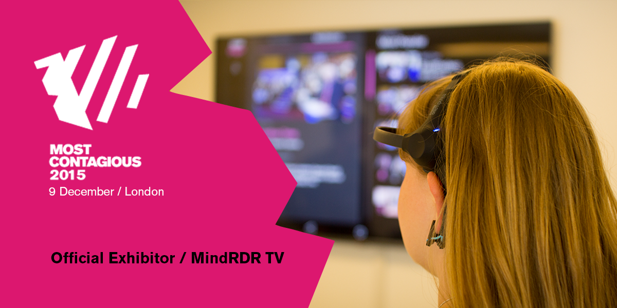 contagious's tweet photo. Take @thisplacelondon’s #MindRDR TV for a spin at #MostContagious on December 9: http://t.co/IFn2APpf6k http://t.co/PGXOpO2vcT
