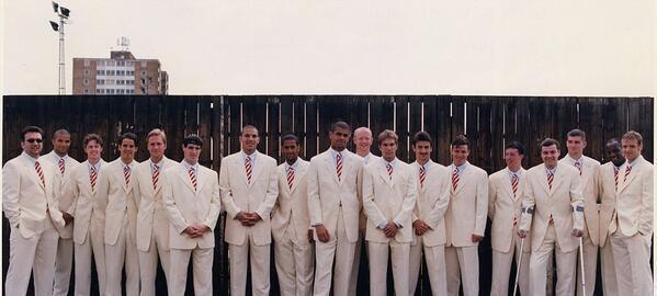 Image result for liverpool white suits fa cup final