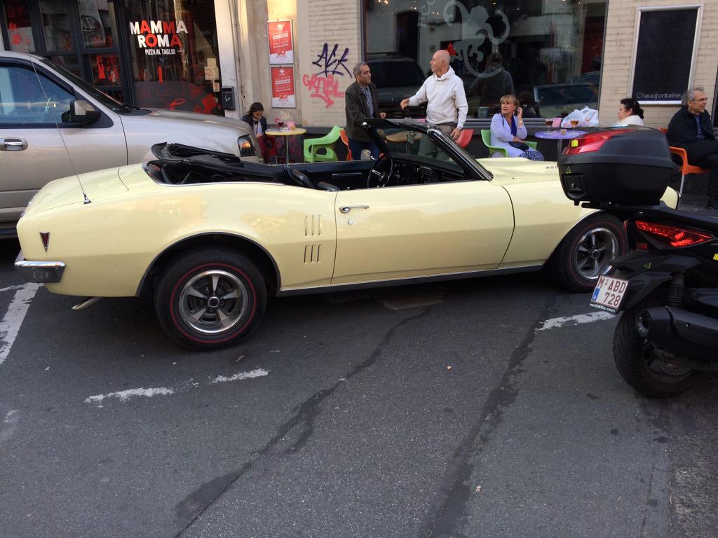 Argentine58's tweet photo. @FatOldAnarchist @sineadmcfc @islwyn_izzy @PaulinaPlazas #FIREBIRD #BRUSSELS #CAR #MYPLACE #VISION58 http://t.co/6kEEWtCsuU