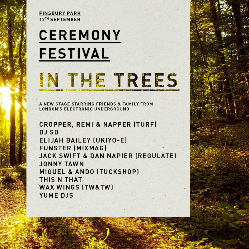 foundseries's tweet photo. IN THE TREES at http://t.co/rR9PqxPuRw : D @CropperBeats @remtings @JackSwiftDJ @DanNapierDJ @Tuckshopldn x http://t.co/rG93CW4SYe