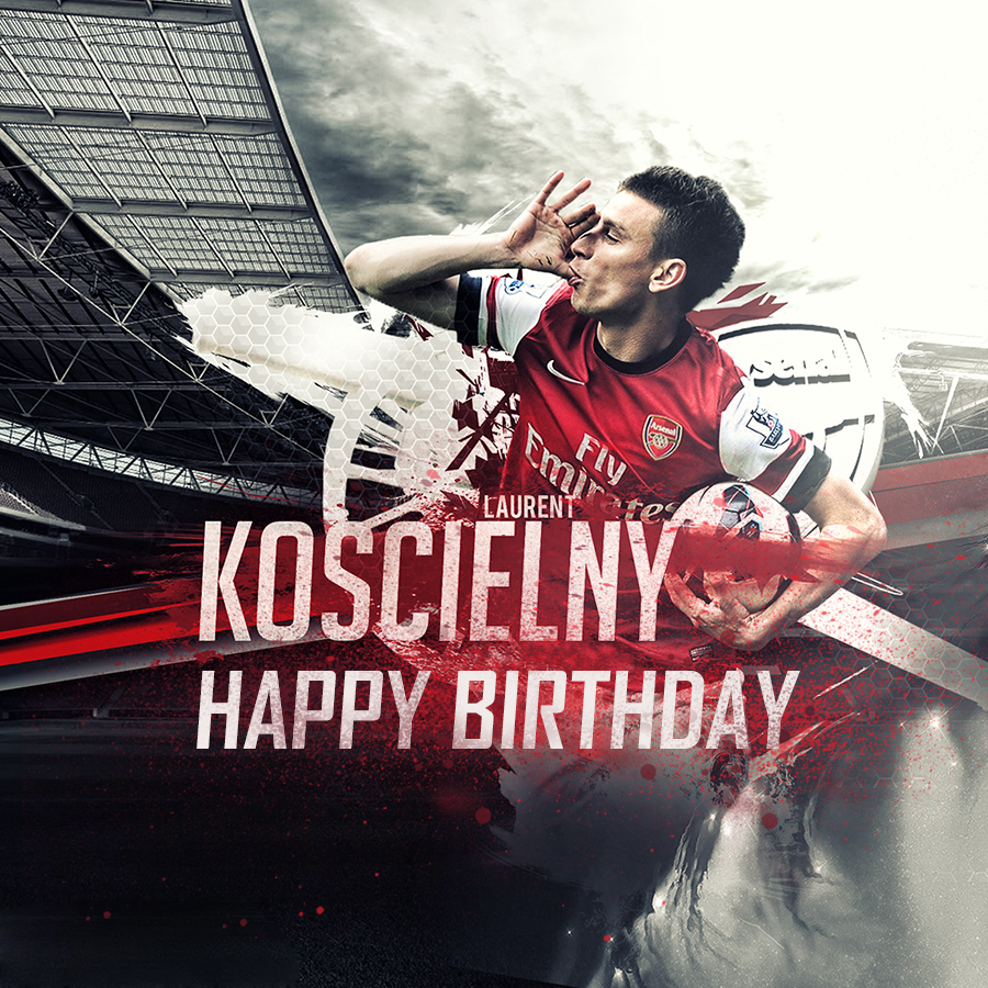 Our French CB turns 30 today -- Happy Birthday Laurent Koscielny :) 