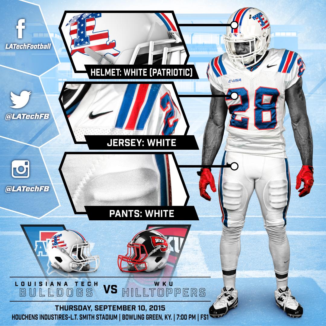 la tech football jersey