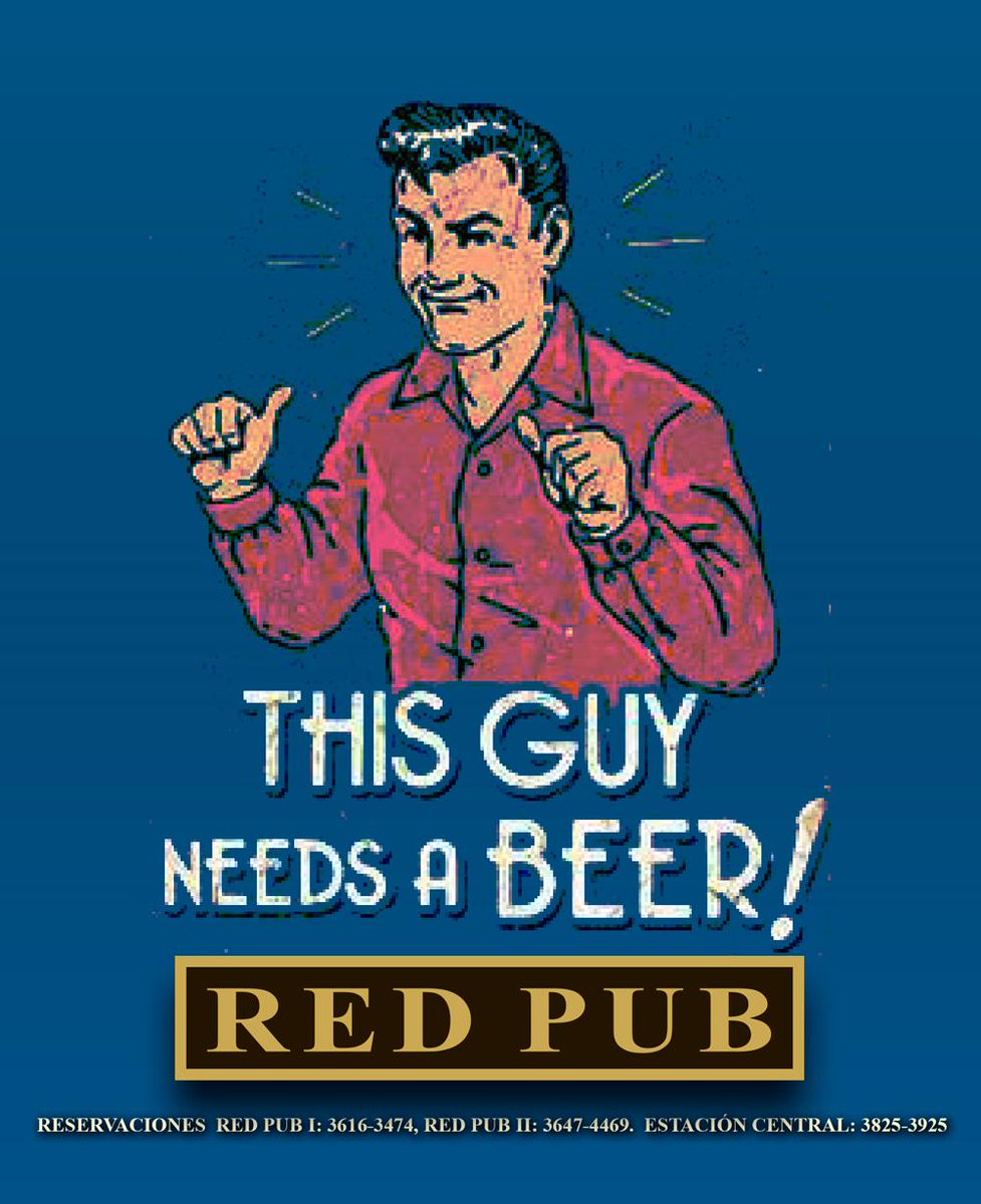 redpub's tweet photo. ¡Sabemos que tú también necesitas una! #AfterOffice #RedPub #CervecerosdeCorazón http://t.co/22qarfqJx9