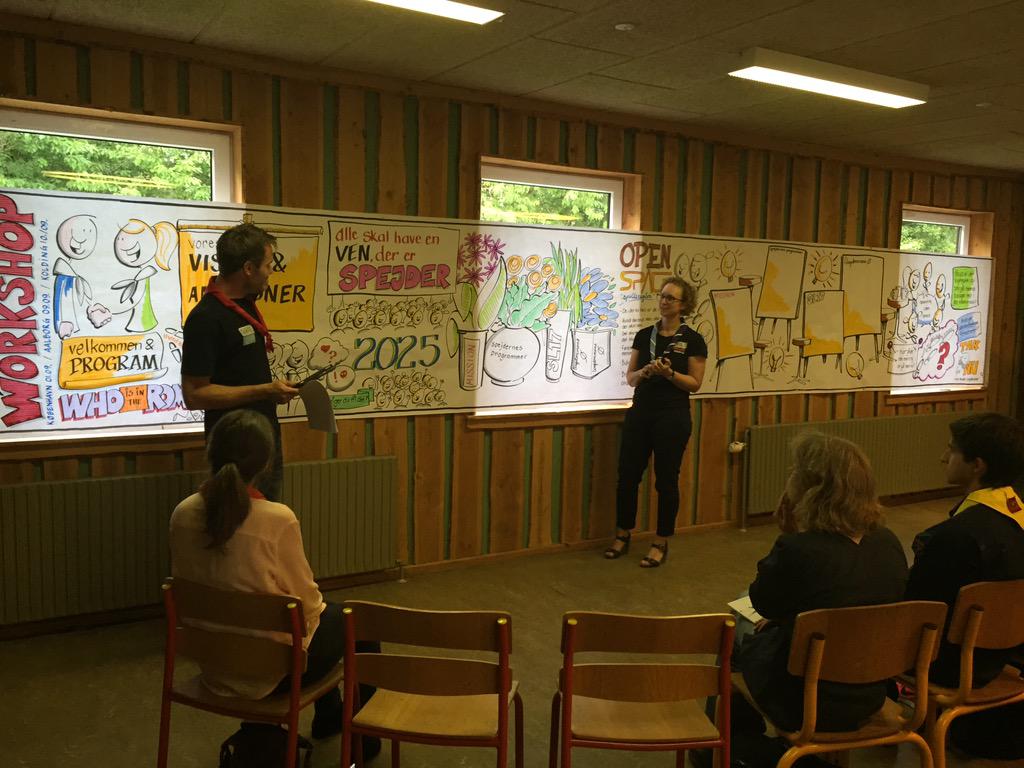 Spejdernes workshop i Kolding er skudt igang.