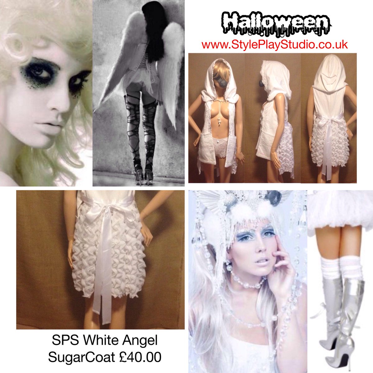 StylePlayStudio's tweet image. #bride #halloweenbride #halloween #sugarcoat #oneofakind #sale #festivalwear #bespoke styleplaystudio.co.uk