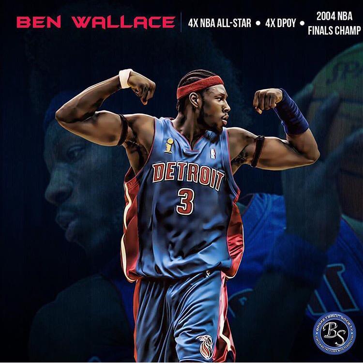 Happy birthday to my favorite NBA player of all time Big Ben Wallace 