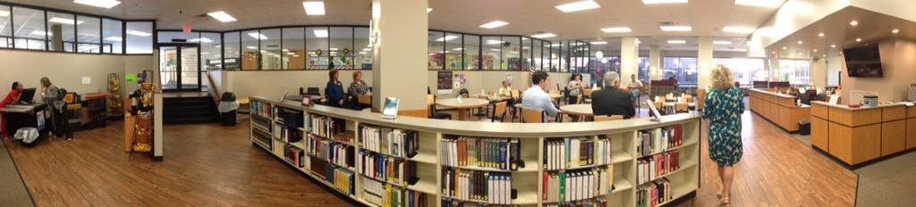 JPSHurricane's tweet photo. Grand Opening-JHS Library/Java City-Mon, Sept 14, 5:30-7pm, Ribbon Cutting-5:30 pm #CaneClassroom  RT http://t.co/xXLWttCucf