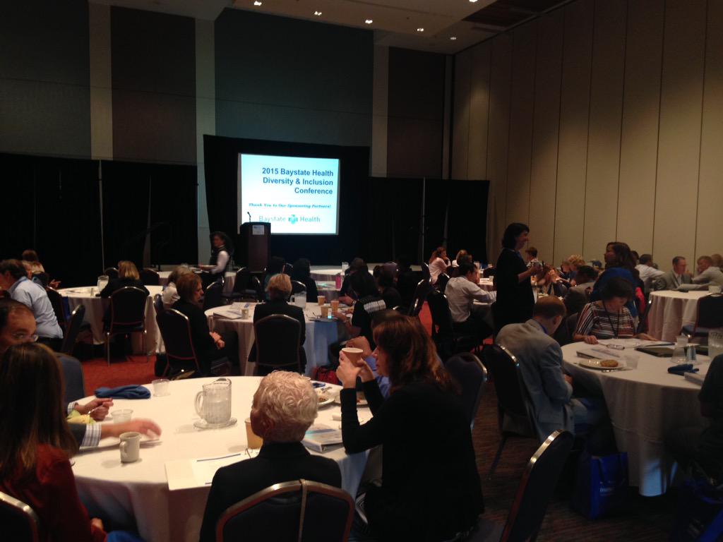 <a href="/Baystate_Health/">Baystate Health</a> Diversity &amp; Inclusion Workshop. About to get started!. #BHDiversity