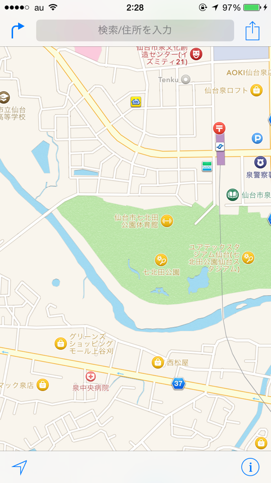 仙台市泉区七北田川の赤生津大橋 あこうつ大橋 の場所がわかるまとめ Togetter