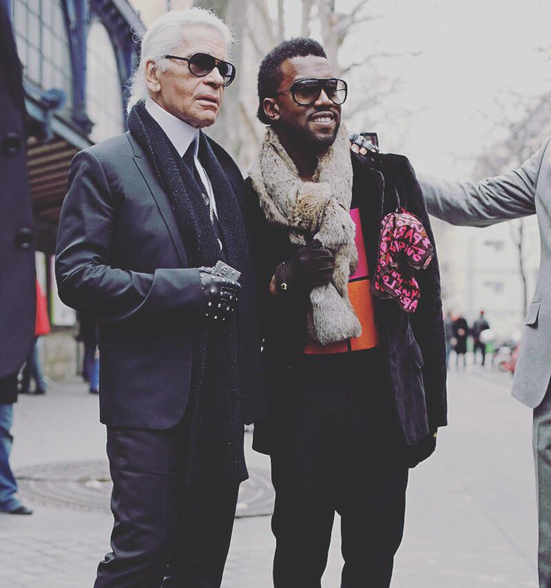 Happy birthday to my fellow Virgo, the daring Karl Lagerfeld.   