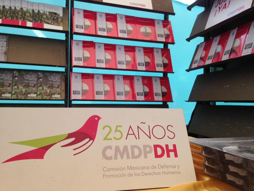 CMDPDH's tweet image. Visita nuestro stand en la #FeriaDelLibroDDHH en @UNAM_MX @CDHDF y conoce más sobre la defensa de #DDHH