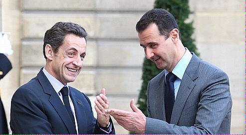 jeromegodefroy's tweet image. Demain 11 sept, Bachar fête ses 50 ans. Je me demande quel cadeau d'anniversaire a choisi pour lui son ami Nicolas.