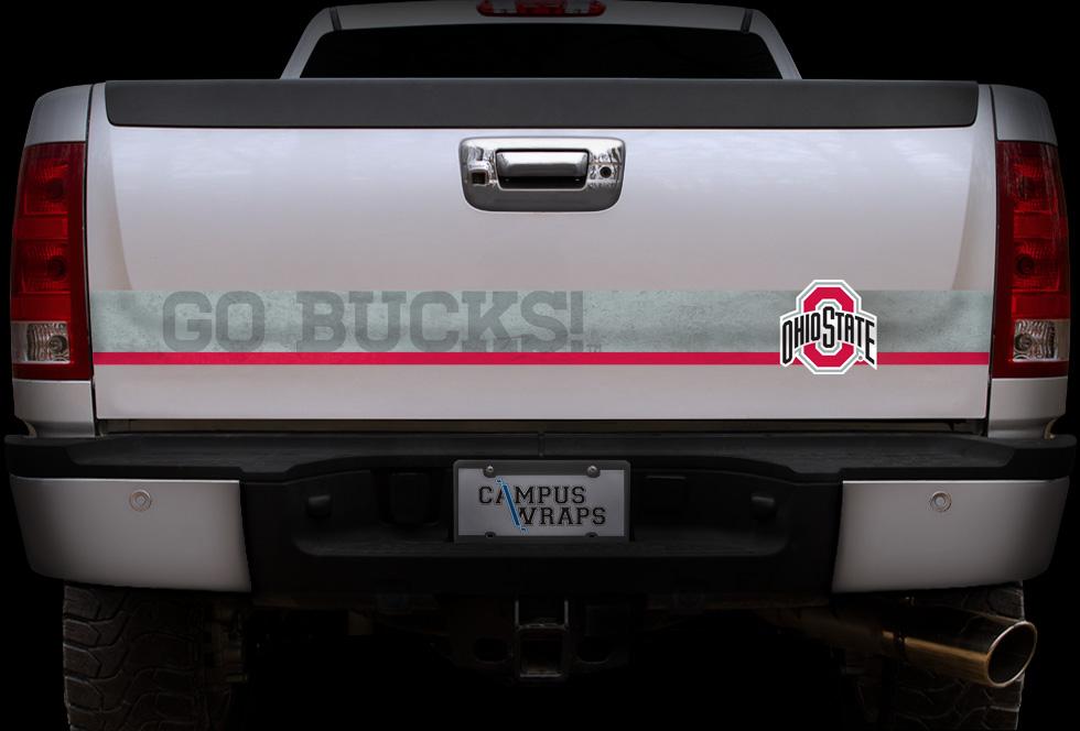 CampusWraps's tweet image. Is your rig ready to tailgate @OSU. Get your #BuckeyeNation truck wraps at osu.campuswraps.com #Buckeyes #GoBucks