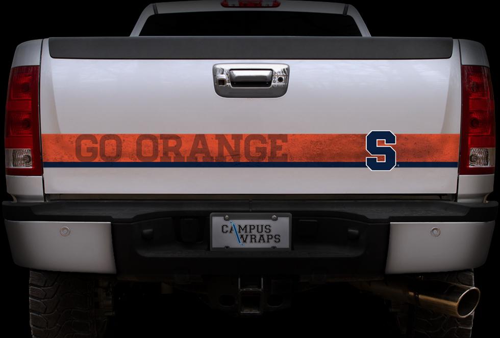 CampusWraps's tweet image. Is your rig ready to Tailgate @CuseFootball ? Get your #OrangeNation truck wraps at syracuse.campuswraps.com #orange