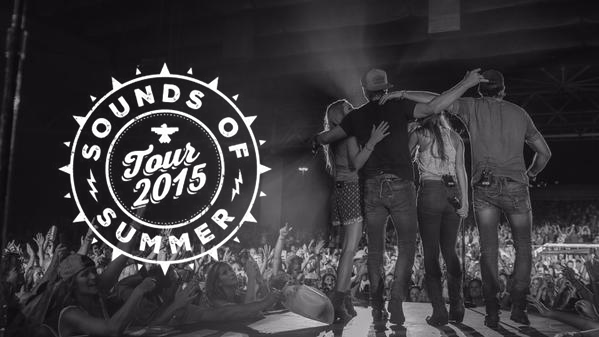 The #SoundsofSummer Tour could not get any better. Thanks for having me <a href="/DierksBentley/">Dierks Bentley</a>! <a href="/MaddieandTae/">Maddie & Tae</a> <a href="/KipMooreMusic/">Kip Moore</a>