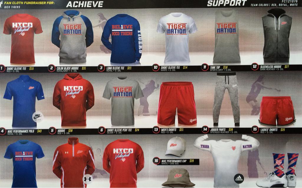 Fan Cloth on Twitter "Fan Cloth Fundraiser catalog Hico High School
