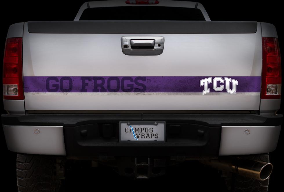CampusWraps's tweet image. Is your rig ready to tailgate @TCU? Get your #GoFrogs truck wraps at tcu.campuswraps.com #HornedFrogs