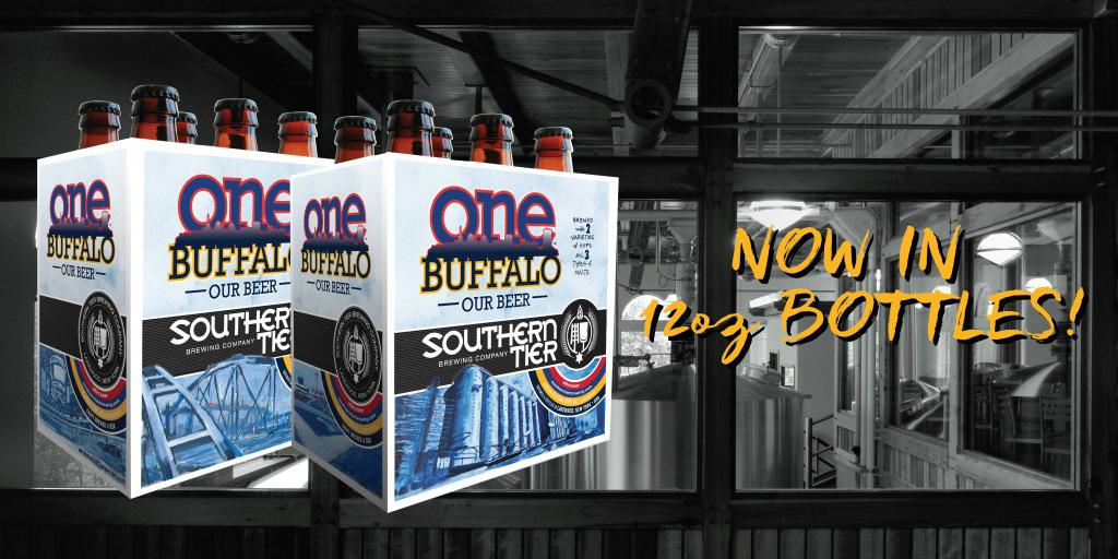 stbcbeer's tweet photo. To honor the start of football season @one_Buffalo beer is now available in 6pack bottles http://t.co/17K1FNWm4v http://t.co/vw4VXJAJ0g