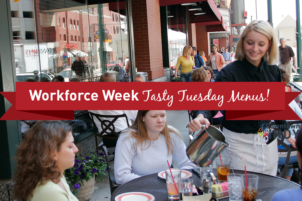 ninapelon's tweet photo. Just added tons of discounts at #DowntownIndy restaurants for #workloveindy next Tuesday! http://t.co/aVboi7TIsT http://t.co/y781HXY015