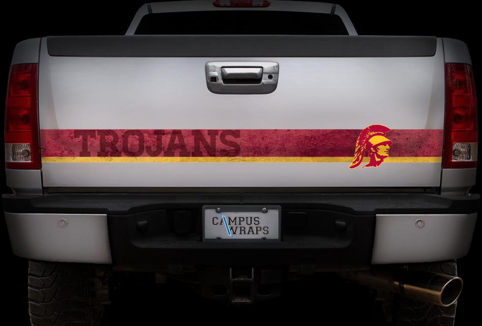 CampusWraps's tweet image. Is your rig ready to tailgate @USCFootball? Get your #Trojans truck wraps at usc.campuswraps.com #FightOn #USC