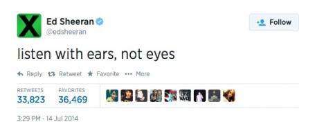 EdSheeranSpain's tweet photo. #SeptemberEdSheeran Favorite Ed Sheeran Tweet http://t.co/YrkTaF2Ma5