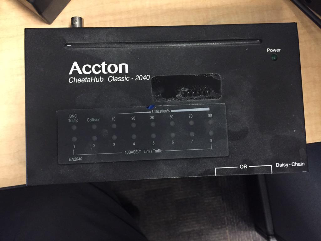 d4rkm4tter's tweet photo. I finally made the switch to 100mbit Ethernet today, wish me luck #10mbit #ftw http://t.co/BhKeEUQ5Bh