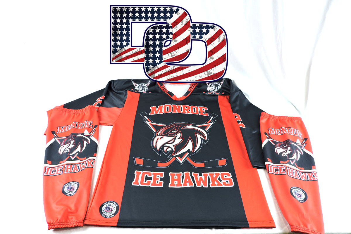 DO_Apparel_'s tweet image. Full dye #hockey 100% MADE IN THE USA #quality #fastturn #monroehawks @usahockey mydoapparel.com