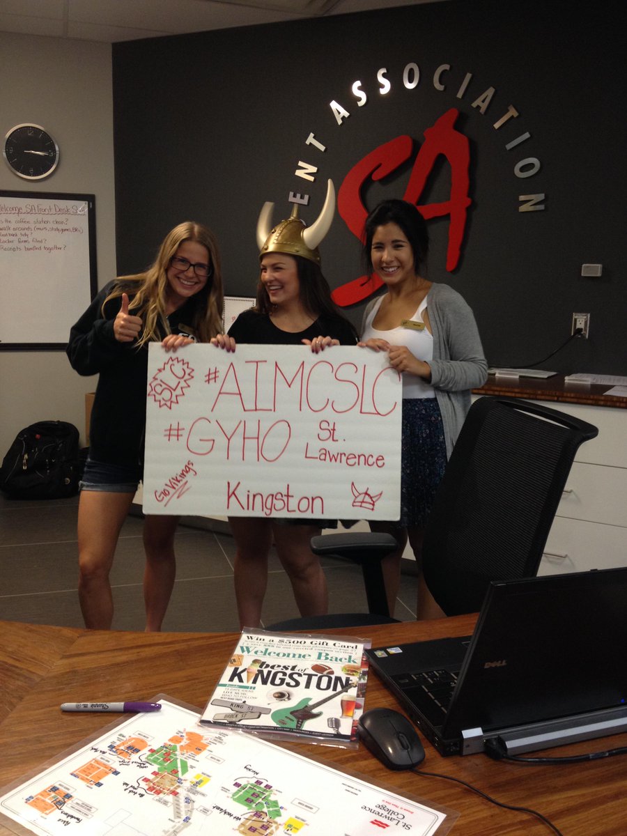 AIMCSLC's tweet image. The student association is looking good with their horns!! #AIMCSLC #GYHO #LIVETEAM5