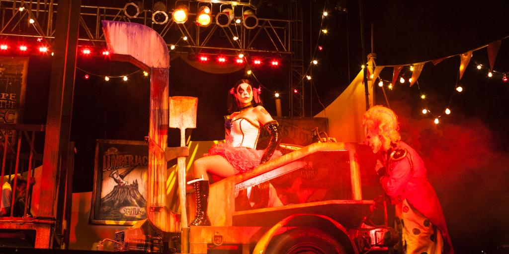 Halloween Horror Nights on Twitter "TBT to Jack's Carnival of Carnage