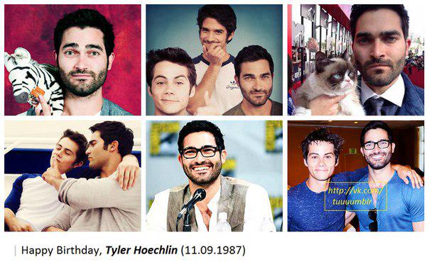 HAPPY BIRTHDAY,MY DEAR Tyler Hoechlin               I LOVE YOU 