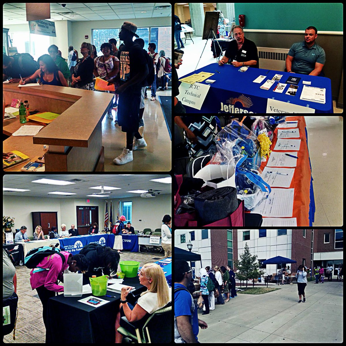 DT_JCTC's tweet photo. Images from today's 12th Annual Student Resource Fair. Thanks to everyone who attended! See ya' next year! #SRF15 http://t.co/e4BqGat9uP