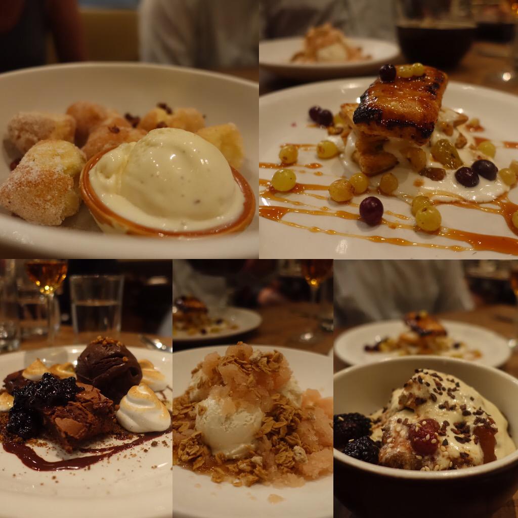 4 adults = 5 desserts (every dessert on the menu) <a href="/nopa_restaurant/">NopaSF</a>! #noregrets #sweettooth