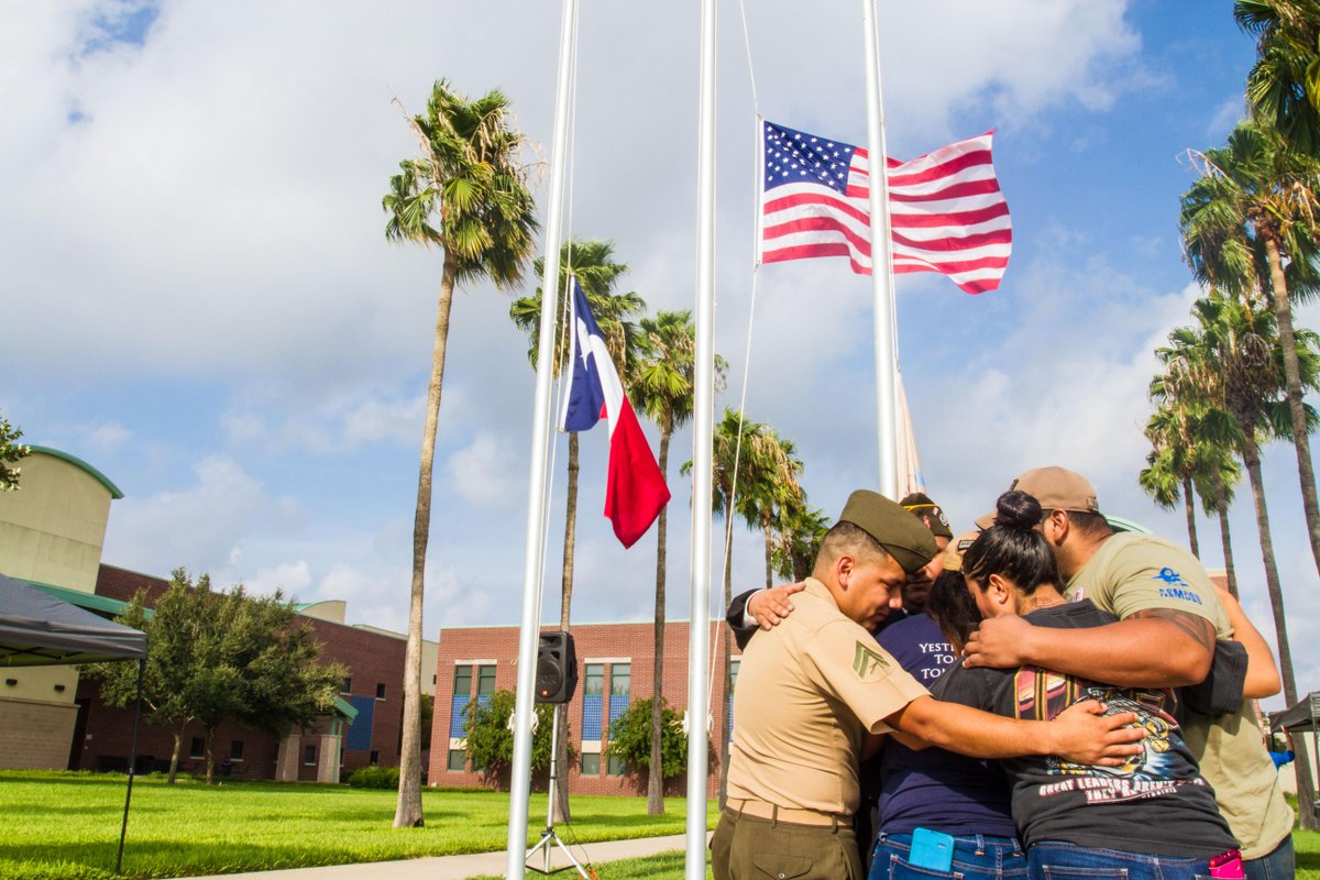 stcjaguars's tweet photo. #SouthTexasCollege hosted 9/11 remembrance ceremonies, ahead of tomorrow's National Day of Service &amp; Remembrance. http://t.co/FeyaUaKrzg