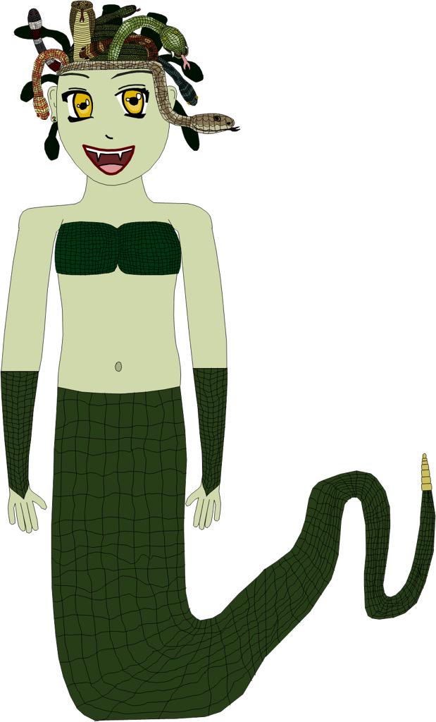 dentekenaer's tweet photo. And there she is gorgon medusa 

De tekening van Gorgon Medusa is klaar
#gorgon #medusa #myth #gorgonmedusa #drawing http://t.co/6QsldkZ0hE