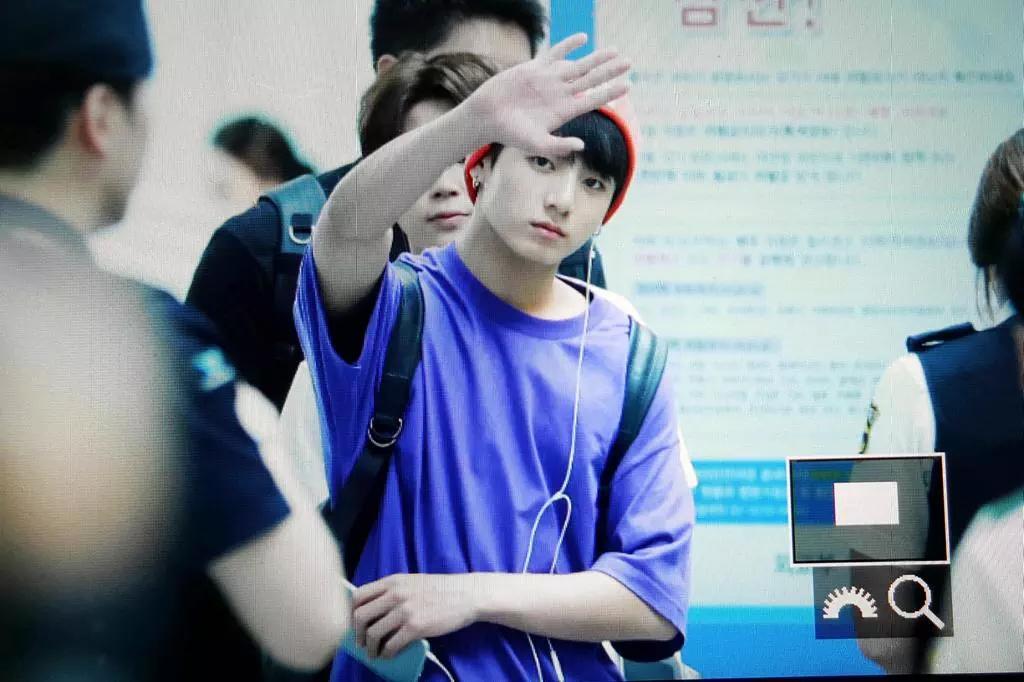 Wlcome home jungkook-aaaah #BTSinINA