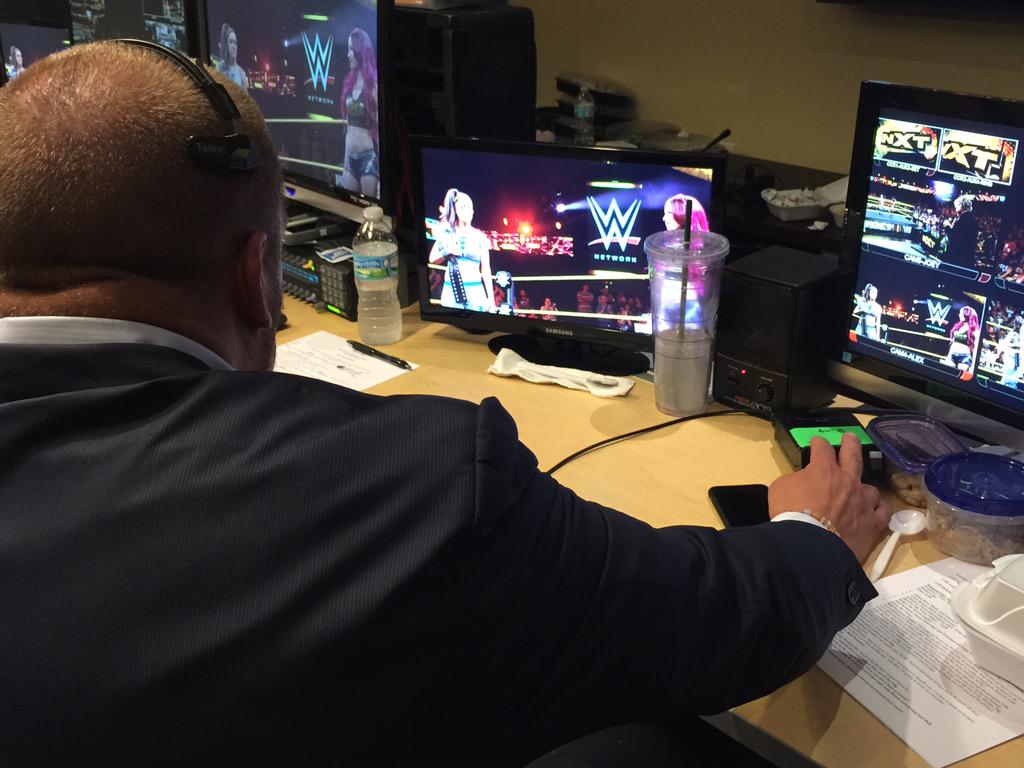 TripleH's tweet image. The MAIN EVENT of #NXTTakeOver... #SashavsBayley for the @WWENXT Women's Championship in a 30min Iron Man match.