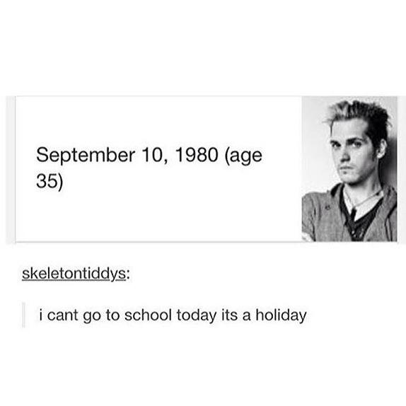 Happy Birthday Mikey Way   