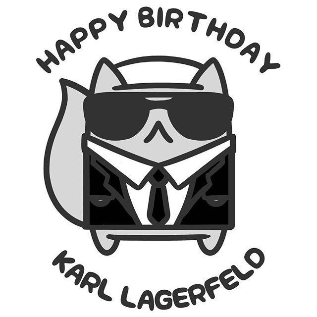 Happy Birthday, Karl Lagerfeld! I feel like he\s forever throwing shade 