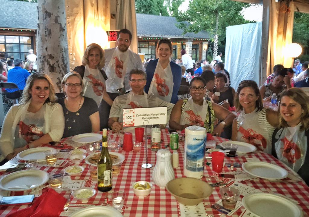 ColHospitality's tweet photo. Enjoying the @ColumbusChamber #clambake2015 http://t.co/OPwVQ6rzwP