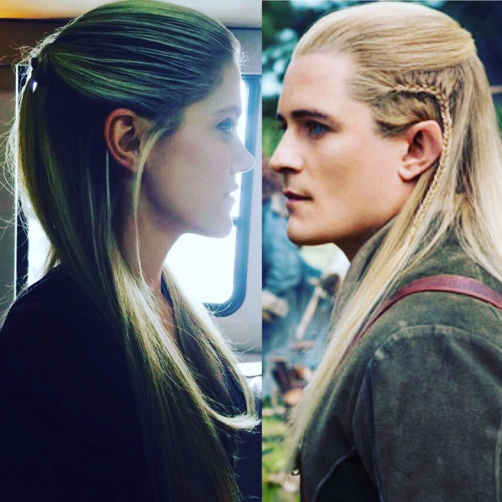Charity Wakefield On Twitter I Knew I Was An Elf Hair
