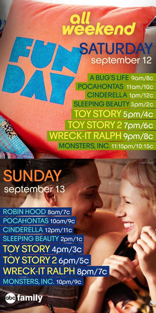 SABTVSeries's tweet photo. Who’s excited for #FUNDAY this weekend on @ABCFamily? 🙋 http://t.co/XC9gdIHts4