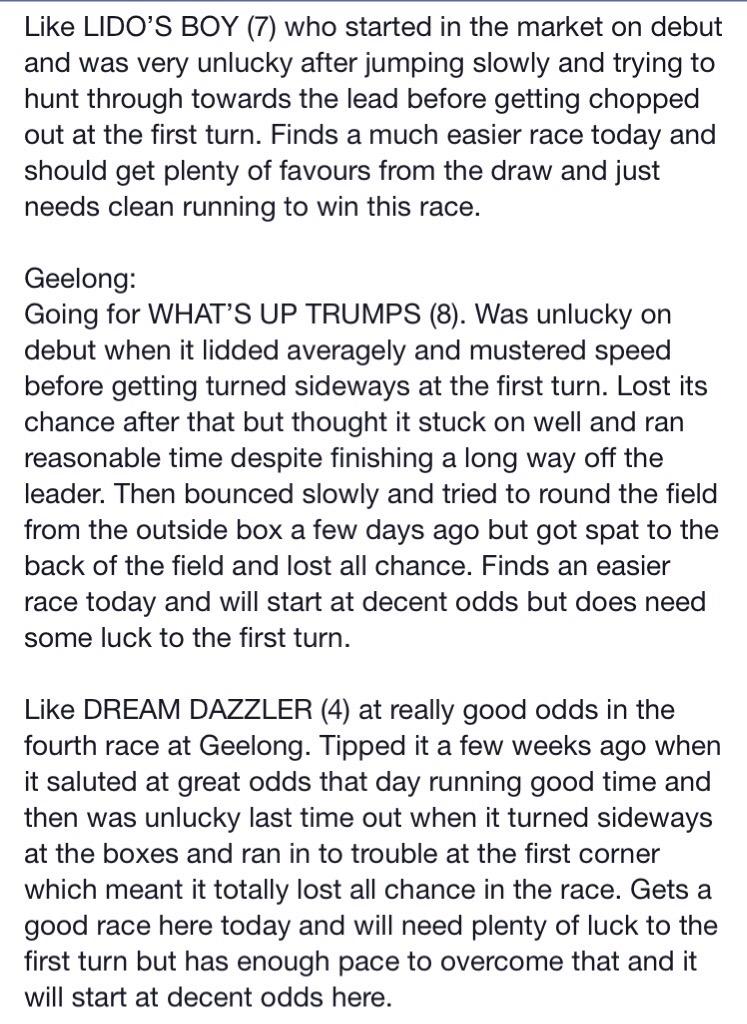 GreyhoundTipsAU's tweet image. SEPTEMBER 11 TIPS!!