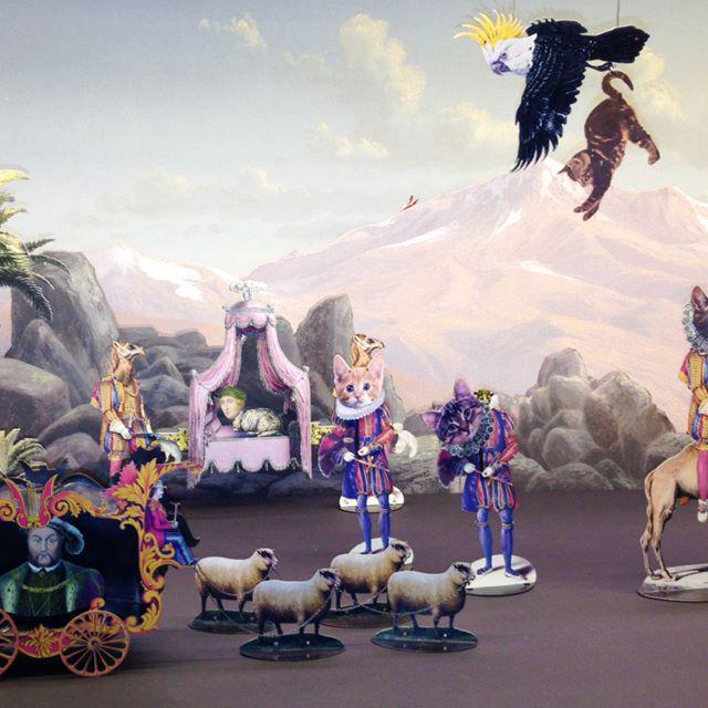 Last days! Don't miss seeing Anna Davern's installation The Golden Land of the Sunny South here at e.g.etal. Exhibi…