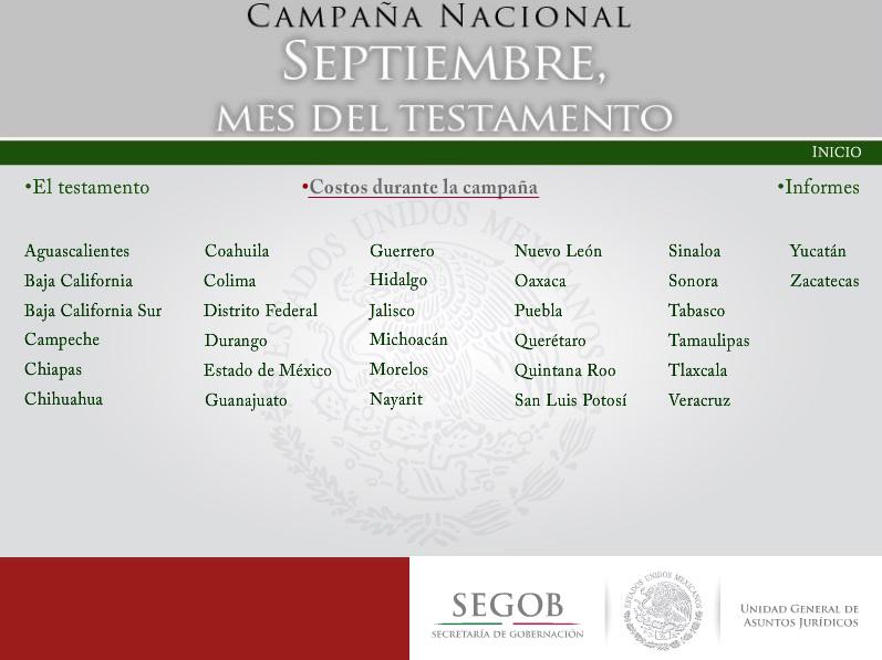 Entérate de la campaña Septiembre #MesdelTestamento en testamentos.gob.mx