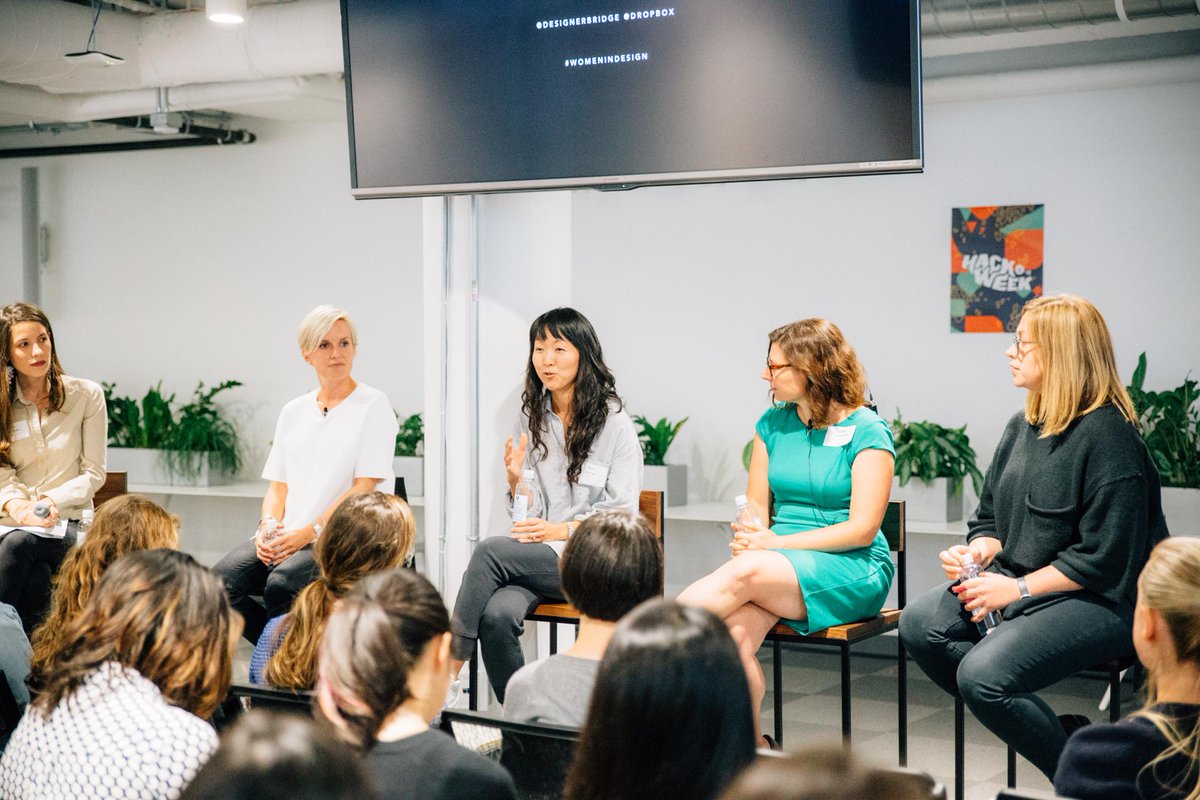 Women design leads @dropbox <a href="/asana/">asana</a> <a href="/ideo/">IDEO</a> @wealthfront share keys to creative confidence: designerfund.com/bridge/women-i…