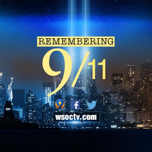 wsoctv's tweet image. Today we remember the thousands who lost their lives on 9/11. List of local memorials: on.wsoctv.com/1QsqqDm