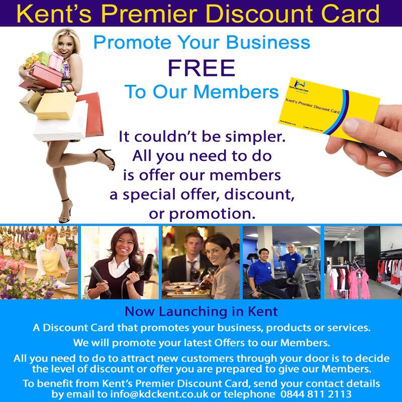 Kent Discount Card tweet media