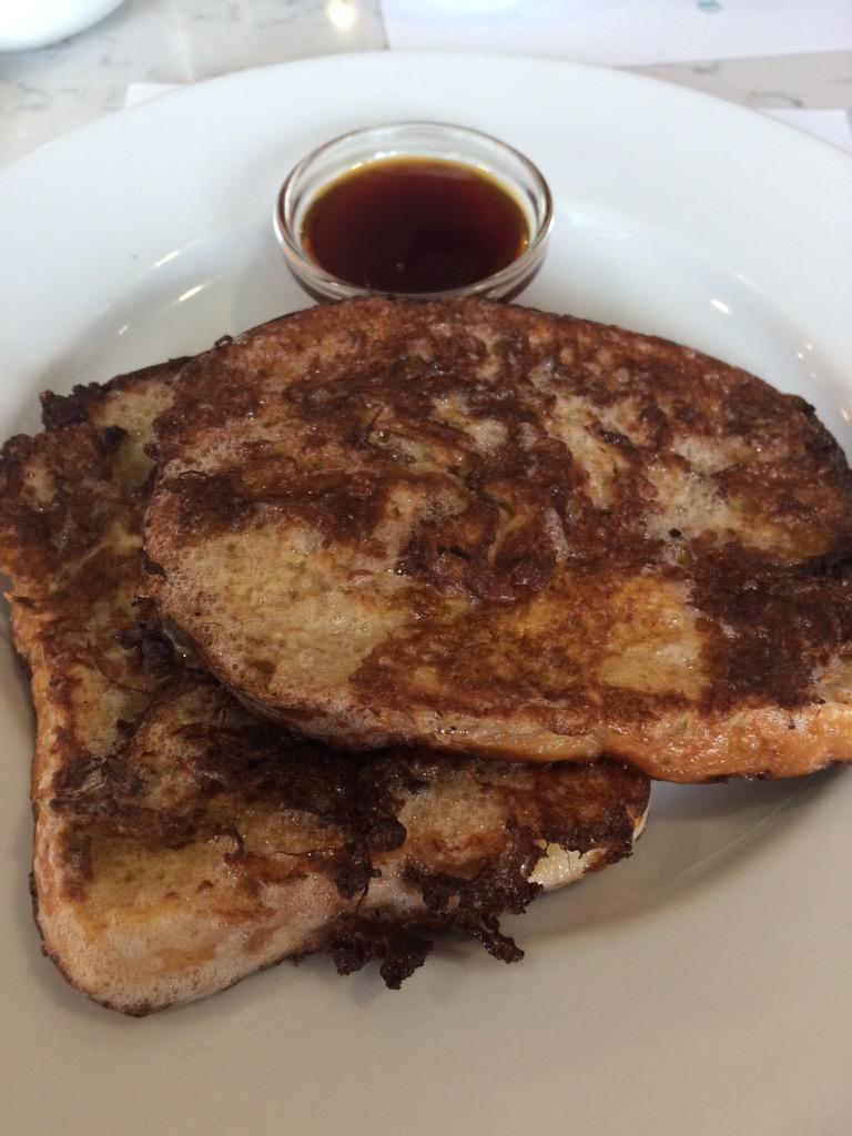 thatdanishgirl's tweet image. Delicious French toast at the Max Benjamin launch this morning 😍 Thanks #MaxBenjamin and @ClodaghsKitchen @EvokeToday