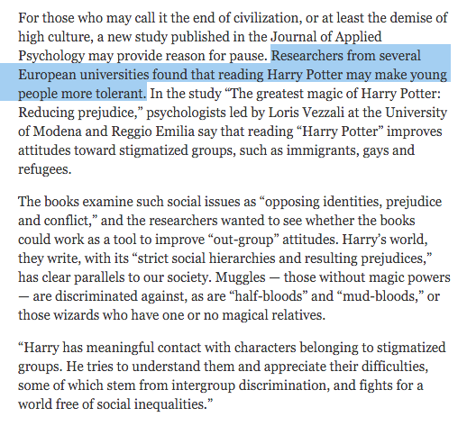 Afutami's tweet photo. Can 'Harry Potter' Change the World? An @nytimes #OpTalk: http://t.co/lqH8RhMw0B. Uhm @kangrozin. http://t.co/rriuYjyH7s