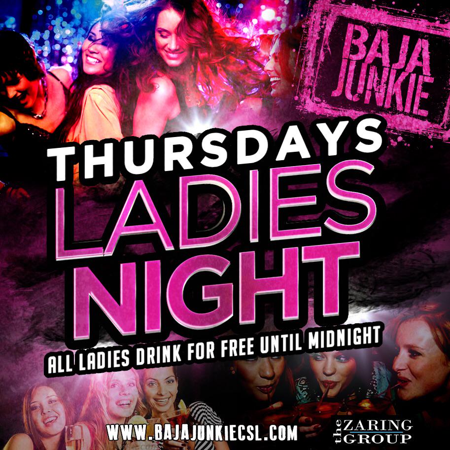 Baja Junkie Cabo (@bajajunkiecabo) on Twitter photo Don't miss the party!! It's LADIES NIGHT!!! #JunkieTime Don't miss the party!! It's LADIES NIGHT!!! #JunkieTime